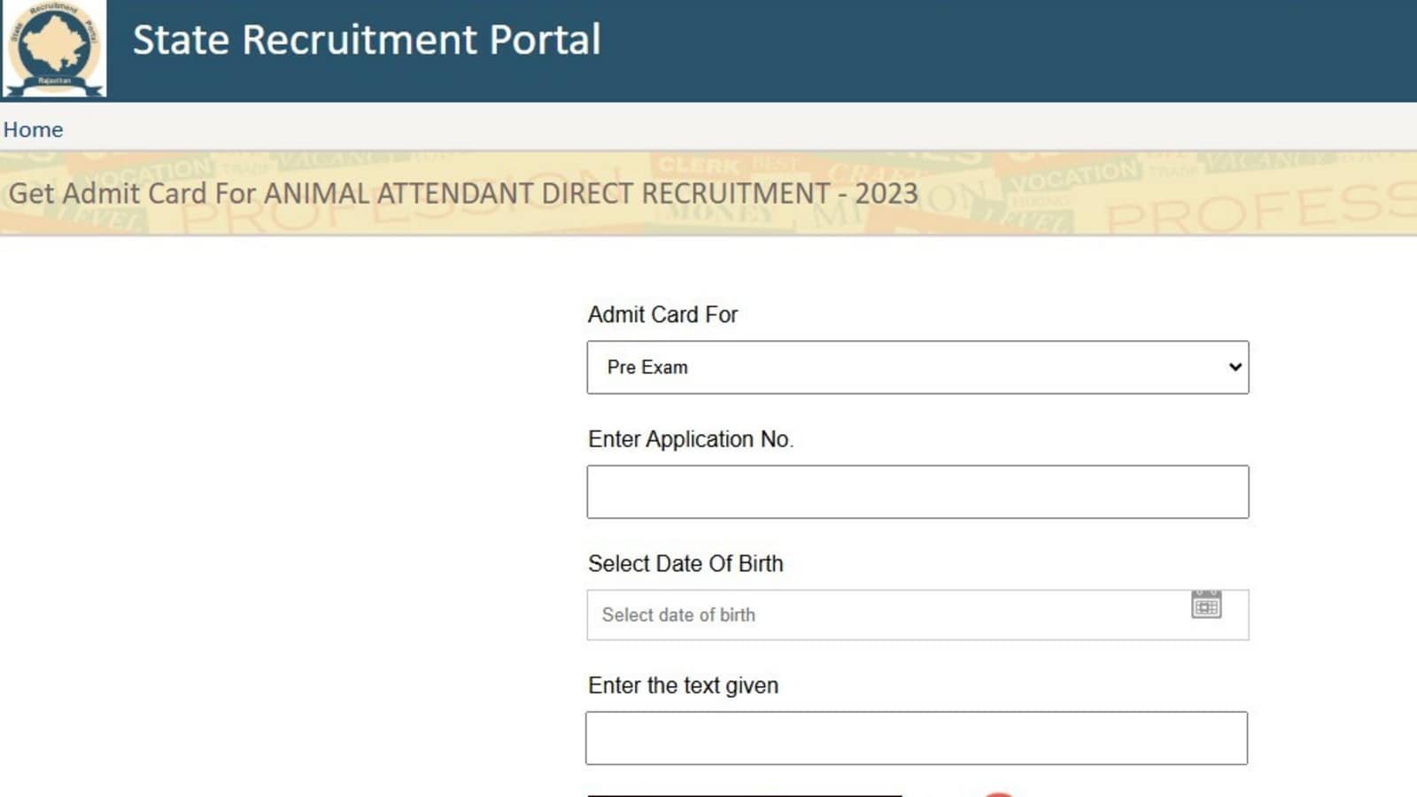 राजस्थान पशु परिचारक एडमिट कार्ड 2024 जारी, rssb.rajasthan.gov.in से एनिमल अटेंडेंट एडमिट कार्ड डाउनलोड करने के लिए लिंक | प्रतियोगी परीक्षाएँ राजस्थान पशु परिचारक एडमिट कार्ड 2024 जारी, rssb.rajasthan.gov.in से एनिमल अटेंडेंट एडमिट कार्ड डाउनलोड करने के लिए लिंक | प्रतियोगी परीक्षाएँ